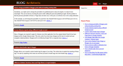 Desktop Screenshot of blogarchitects.com